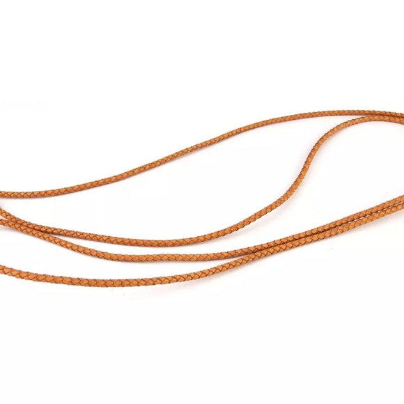 Louis Vuitton belt weave beige leather ?~ gold metal fittings used T19202 main image 7